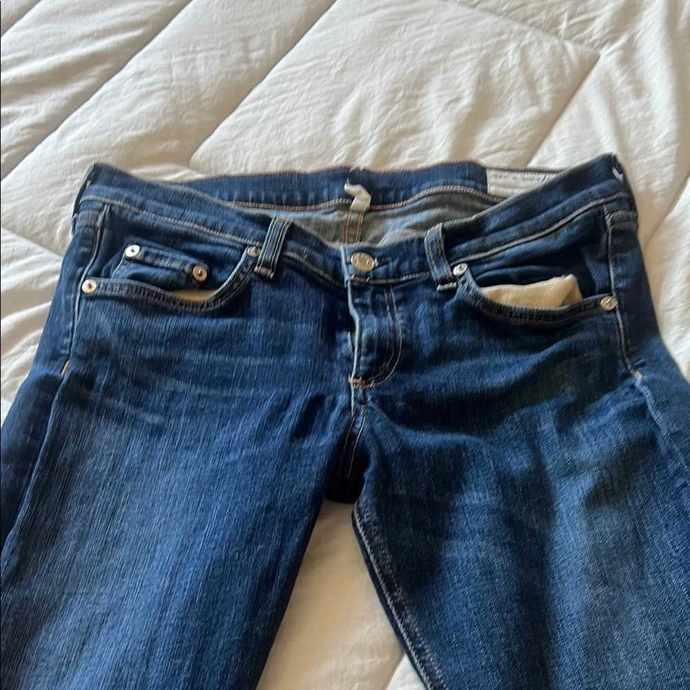 rag & bone Dark Blue Straight Leg Jeans SZ 29 - Picture 4 of 8